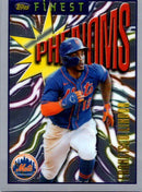 2023 Topps Finest Flashbacks #148 Francisco Lindor Silver